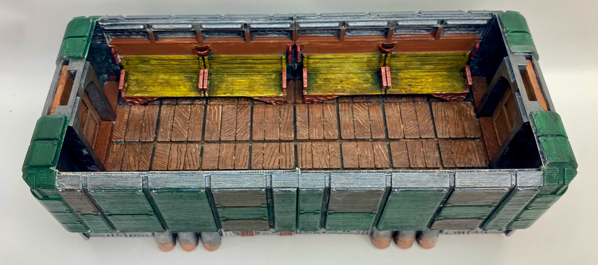 3DRPG: Aether Studios - Passenger Hovertrain Car | Mech TTRPG DnD
